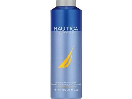 Nautica Voyage All Over Body Spray for Men | Woody Aquatic Fragrance | Long-Lasting | 170 g