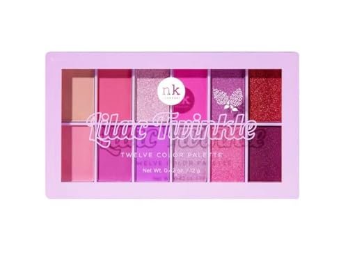 Nicka K Twelve Color Palette ES1203 Lilac Twinkle Nicka K Twelve Color Palette ES1203 Lilac Twinkle