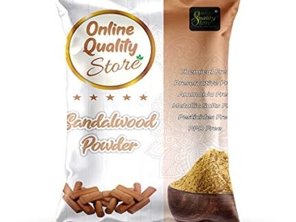 Online Quality Store chandan powder original-100g |Organic Sandalwood Powder |Chandan powder, face mask |Sandalwood Powder For Skin and body |chandan powder for puja |face mask