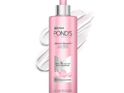 POND’s Triple Vitamin Moisturising Body Lotion, 275Ml, For Dry Skin, Smooth And Soft Skin