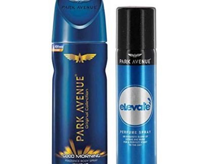 Park Avenue Good Morning Deo Spray & Elevate For Men 50 Gm Pack Of 2, 2 Count