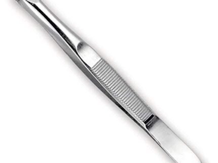 Professional Quality Tweezer and Plucker For Upper Lip, Eyebrows and Blackhead | Standard Silver | Stainless Steel