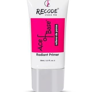 Recode Ace of Base Radiant Primer for Face Makeup 30ml | Shimmery Finish |Applicable on all skin types | Blurs Fine Lines, Wrinkles & Pores