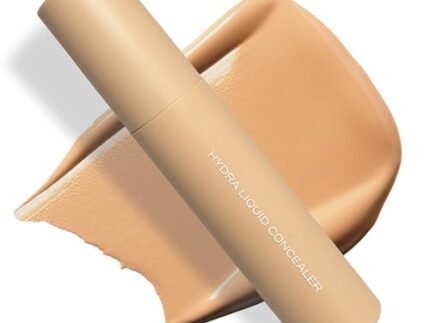 Ruby's Organics Concealer for Face Makeup - Creamy Finish, Light Weight, Full Coverage, Easily Blendable, Highly Pigmented, Oil Free, for All Skin Types - HC5, 6.5ml