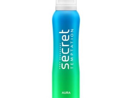 Secret Temptation Aura Deodorant for Women 150ml | Citrus Aquatic Fragrance | White Peach & Mandarin | Long-Lasting Freshness | Ideal Daytime Women’s Deo