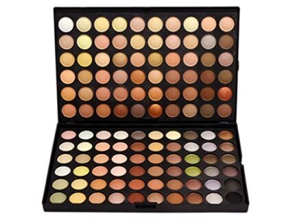 Sedell Professional Eye Shadow Pearl Matte Earth Tone Nude Makeup Disc Pro Min Eye Shadow Palette Glitter Matte Eyeshadow Palette Set Of 120 Colors, Multicolor, 91 g