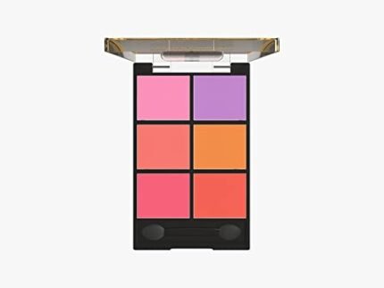 Shryoan Hand-Made Pressed Pigments Blush Palette| Long Lasting| Highly Pigmented| Matte Finish (10g) (Multicolor)(Shade-01)