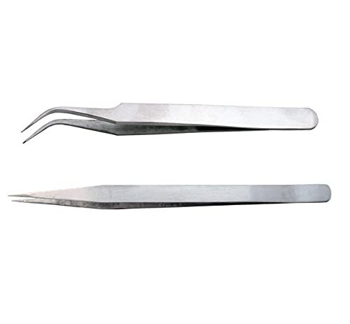 Stainless Steel Multipurpose Tweezer Set for False Eye Lashes, Eyelash Extensions, Nail Art – Manicure Tool Stainless Steel Multipurpose Tweezer Set for False Eye Lashes, Eyelash Extensions, Nail Art – Manicure Tool