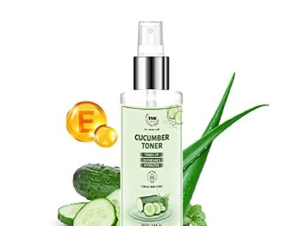 TNW-THE NATURAL WASH Cucumber Toner Spray For Face Reduces Inflammation,Keep Your Skin At The Right Ph,Prevent Acne Breakouts,Wrinkles,Oil Control,Makeup Removal For Women & Men 100 Ml,Pack of 1