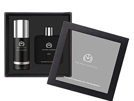 The Man Company Party Starter Kit Noir Body Perfume Set for Men | Premium Body Spray | Gift Kit For Men – Combo Pack for Him