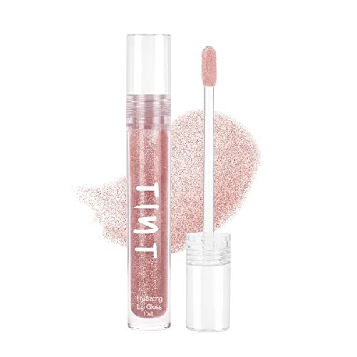 Tint Cosmetics Hydrating Lipgloss For All Skin Types, Light Weight, Long Lasting, Non Sticky, High Shine & Soft Liquid Natural Lip Gloss For Girl & Women (Rose Gold) Tint Cosmetics Hydrating Lipgloss For All Skin Types, Light Weight, Long Lasting, Non Sticky, High Shine & Soft Liquid Natural Lip Gloss For Girl & Women (Rose Gold)