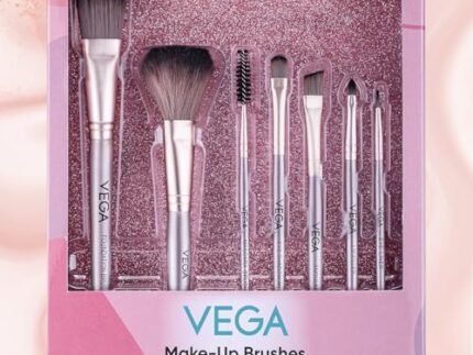 Vega Makeup Brush Set of 7 for Women | Soft & Premium Makeup Brushes for Face, Eye & Foundation | Professional Makeup Kit for Blending, Contouring, Concealer & Eye Shadow | Travel-Friendly (MBNS-07)