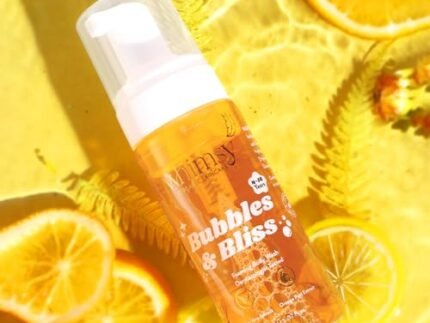 Whimsy Beauty Foaming Body Wash for Girls & Kids | Gentle Tear-Free Cleanser with Aloe Vera & Orange Extract | Safe for Sensitive Skin | Fun Scent | 4 to 16 Years | Organic, Natural Formula | Sulfate & Paraben Free | Dermatologist Tested