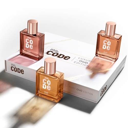 Wild Stone CODE Luxury OUD Eau De Parfum Gift Set For Men | 3x50ml – Regal, Imperial & Glory | Premium EDP Perfumes | Long-Lasting Fragrances | Royal & Elegant Oud Fragrance Scent Wild Stone CODE Luxury OUD Eau De Parfum Gift Set For Men | 3x50ml – Regal, Imperial & Glory | Premium EDP Perfumes | Long-Lasting Fragrances | Royal & Elegant Oud Fragrance Scent