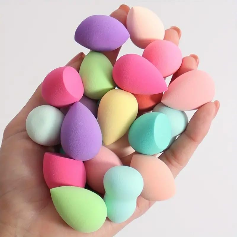 10 Pieces Mini Multicolor Beauty Blender Professional Small Makeup Sponge Super Soft Beauty Blender Facial Makeup Tools for Foundation, Powder, Liquid Make Up Sponges Cosmetic Apply Blending Puffs, Assorted Shapes 10 Pieces Mini Multicolor Beauty Blender Professional Small Makeup Sponge Super Soft Beauty Blender Facial Makeup Tools for Foundation, Powder, Liquid Make Up Sponges Cosmetic Apply Blending Puffs, Assorted Shapes