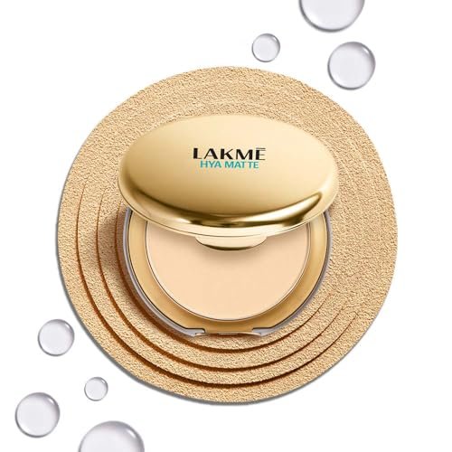 Lakme 9to5 Hya Matte Pressed Powder Ivory 9gm Lakme 9to5 Hya Matte Pressed Powder Ivory 9gm