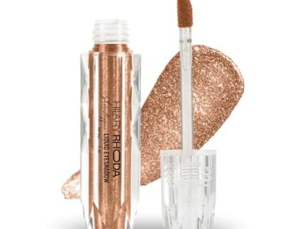 Hilary Rhoda Showstopper Liquid Eyeshadow | Gel-Based Formula | Shimmer Finish | Highly Pigmented | Blends Easily | Create Versatile Looks | 2ml (Desert Gold – Shade 02)