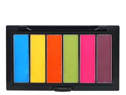 INSIGHT Show Time 6 Color Eyeshadow Palette | Matte Finish | Begginer Friendly | Easily Blendable | Day to Night Look - (Color Coded) 15 g