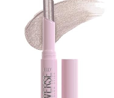Swiss Beauty Jelly Verse Eyeshadow Glow Stick | Rich Colour Payoff | Crease-Proof | Sparkling Shine | 6 Stellar Shades | Shade- 1. Star Shower, 3g