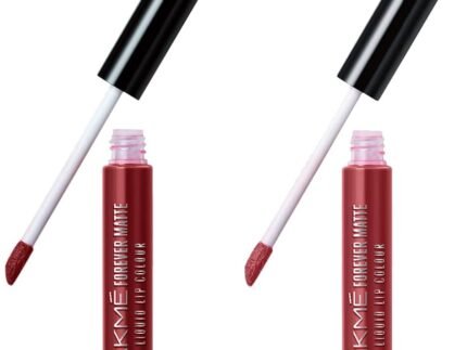 LAKMÉ Forever Matte Liquid Lip Color - 34 Brown Sheer & Lakme Forever Matte Liquid Lip 35 Rose Wood Combo