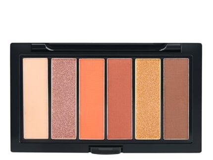 INSIGHT Show Time 6 Color Eyeshadow Palette | Matte Finish | Begginer Friendly | Easily Blendable | Day to Night Look – (Sunset) 15 g