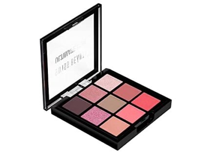 Swiss Beauty Ultimate 9 Pigmented Colors Eyeshadow Palette Long Wearing And Easily Blendable Eye Makeup Palette Matte, Shimmery And Metallic Finish – Multicolor-02, 6G