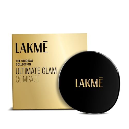 Lakme Ultimate Glam Compact, Skin Lightening Compact Powder, Matte Oil Control for 12 Hrs Face Makeup, with Vitamin B3, (OG Collection) Lakme Ultimate Glam Compact, Skin Lightening Compact Powder, Matte Oil Control for 12 Hrs Face Makeup, with Vitamin B3, (OG Collection)