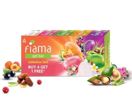 Fiama Gel Bar Celebration Pack with 5 unique Gel Bars, 125g (Buy 4 get 1 Free)