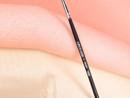 Cuffs N Lashes X Shystyles CS08 Eyeliner &Lip Filler Brush – Precision Makeup Brush | High-Performance Soft Bristles | Vegan &Cruelty-Free | Handmade in India for Defined Eye &Lip Looks