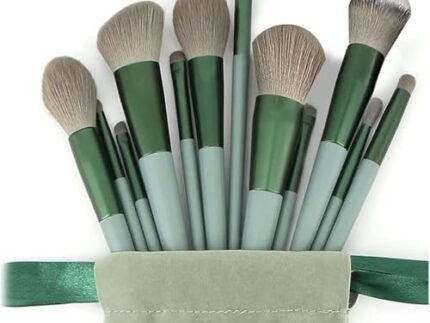 13 PCS Makeup Brushes Set Eye Shadow Foundation Women Cosmetic Brush Eyeshadow Blush Beauty Soft Make Up Tools Bag