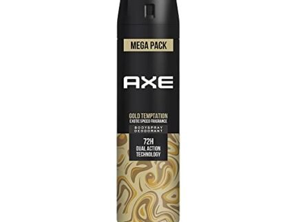Axe Gold Temptation Long Lasting Deodorant Bodyspray for Men 215 ml