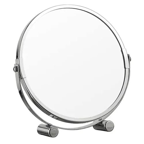 SIBY Makeup Mirror with Magnification | Double Sided Tabletop Vanity Mirror with 1X x 5X |360 Degree Cosmetic Desktop Mirror with Stand for Living Room SIBY Makeup Mirror with Magnification | Double Sided Tabletop Vanity Mirror with 1X x 5X |360 Degree Cosmetic Desktop Mirror with Stand for Living Room