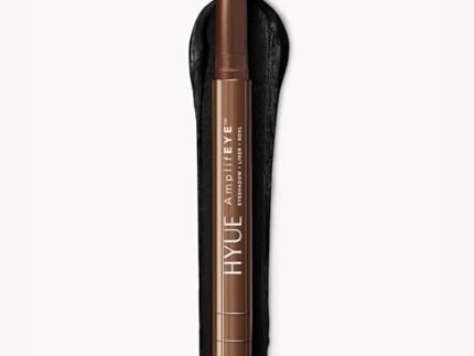 HYUE AmplifEYE™ 3-in-1 Eye Crayon | Eyeshaodw | Liner | Kohl (Blackout) | Creamy Multi-Use Eye Stick with in-built Sharpener and Smudger | High-Pigment Formula with Vitamin E & Jojoba Oil | Talc & Paraben Free