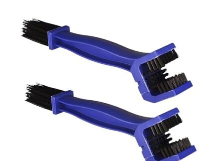 Autofy Universal Motorcycle/Cycle Chain Cleaner Brush for Bikes (Blue) [