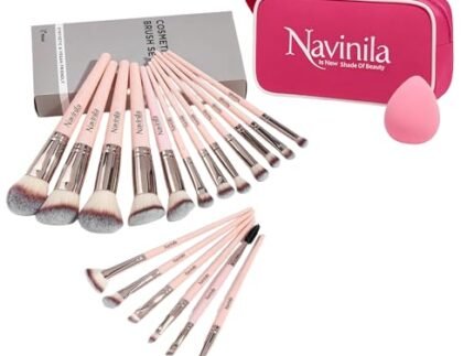 Makeup Brushes | Premium Makeup Brush Set Professional for Face, Eyes & Lips | Soft & Durable Makeup Brush Kit for Beginners & Experts