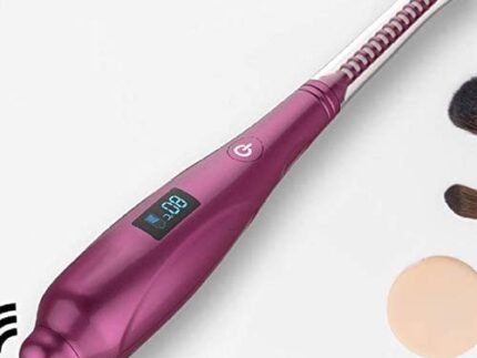 Dratal Heated Eyelash Curler, Vibrate Eyelash Curler with Eye Massage, Ceramic Electric Lash Curler with 3 Temperature Gears and LCD Display for Women Natural Curling and Long-Lasting