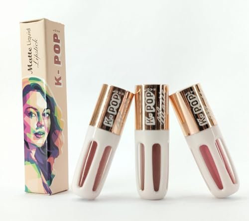 kpoplove Forever Matte Lip Colour, Intense Matte Finish All Day kpoplove Forever Matte Lip Colour, Intense Matte Finish All Day