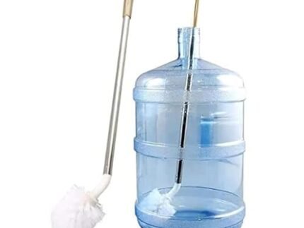 20L Water Can Cleaning Brush | 360° Rotating Nylon Bristle Wet & Dry Bottle Cleaning Brush for Water Dispensers, Jars & Containers