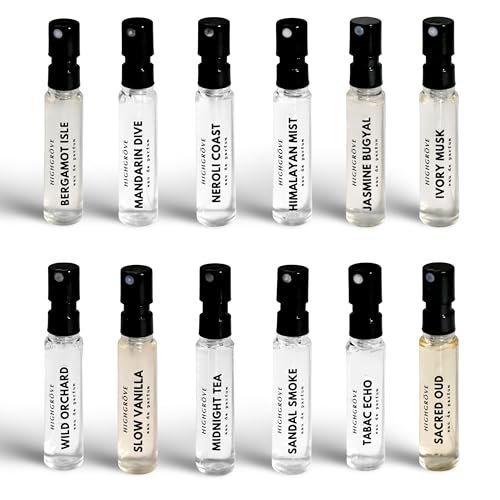 3ml Each Pack of 12 Complete Discovery Set Eau De Parfum, Fresh, Fruity, Sweet, Warm, Woody, Smoky & Citrus, Soothing Fragrance, Long Lasting Perfume For Men & Women 3ml Each Pack of 12 Complete Discovery Set Eau De Parfum, Fresh, Fruity, Sweet, Warm, Woody, Smoky & Citrus, Soothing Fragrance, Long Lasting Perfume For Men & Women