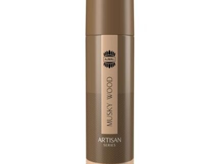AJMAL ARTISAN - MUSKY WOOD DEODORANT PERFUME 150ML LONGLASTING SPRAY GIFT FOR MEN ONLINE EXCLUSIVE
