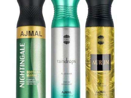 AJMAL Ajmal 1 Nightingale For Men Women Raindrops Femme And Deodorants Each 200 Ml Combo Pack Of 3 '