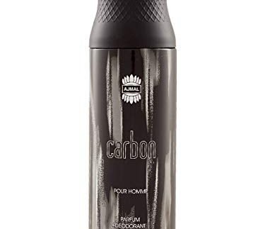 Ajmal Woody Spray Carbon Perfume Deodorant 200Ml For Men