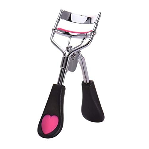 AlexVyan Heart Professional Handle Curl Eye Lash Curler Eyelash Cosmetic Makeup Eyelash Curler Curling Lashes Makeup Tool for Women Girl Ladies-1 AlexVyan Heart Professional Handle Curl Eye Lash Curler Eyelash Cosmetic Makeup Eyelash Curler Curling Lashes Makeup Tool for Women Girl Ladies-1