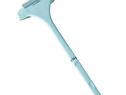 Amazon Basics Multifunctional Screen Brush | 2 In 1 Mesh Cleaning Brush & Wiper With Extended Handle Window Cleaning Brush | Net Cleaner Double-Sided Window Cleaner | Window Mesh Cleaner,Polypropylene