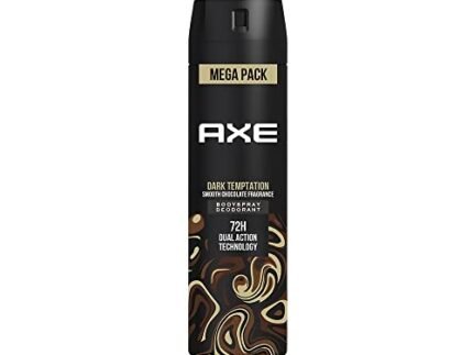 AXE Dark Temptation Long Lasting Deodorant Bodyspray For Men 215 ml & AXE Gold Temptation Long Lasting Deodorant Bodyspray For Men 215 ml