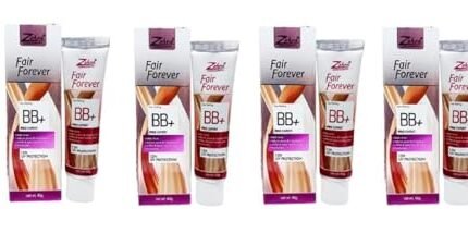 BB+ Fair Forever Cream For All Skin Types, Ivory Lightweight Natural Foundation, 2.25gm For Even Skin Tone, Instant Spot Coverage Pack of 4