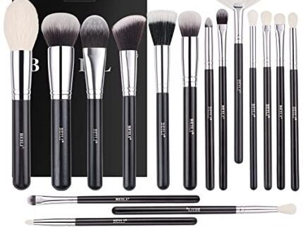 BEILI Makeup Brushes 20Pcs Professional Makeup Brush Set Original Natural-Synthetic Kabuki Foundation Face Powder Highlighter Contour Eye Shadow Eyebrow Eyeliner Make Up Brush Tool