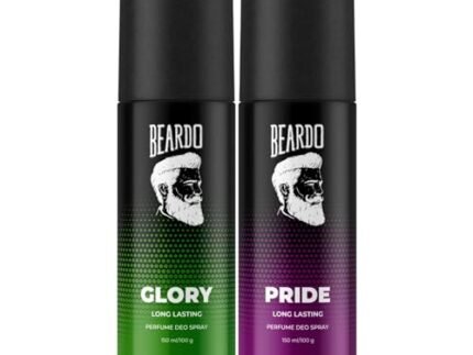 Beardo Glory & Pride Perfume Body Spray (Set of 2) Get compliments with Long lasting Fougere, Aromatic Deodorant Brand | Gift For Brother | Gift For Friends