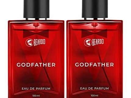 Beardo Godfather Eau De Parfum | Aromatic, Spicy Perfume For Men Long Lasting | Date Night Fragrance, Body Spray For Men, Ideal Gift For Men 100Mlx2 | Gift for men | Gift For Friends