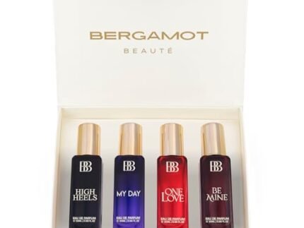 Bergamot Beaute EDP Perfume Gift Set For Women | Premium & Luxury Long Lasting Perfume, Combo Pack of 4x20ml | Ideal for Special Occasions Gift for Her
